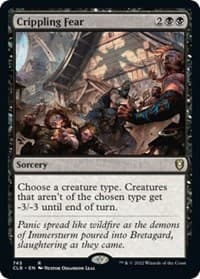 Crippling Fear - Commander Legends: Battle for Baldur's Gate - Magic: The Gathering card