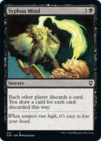Syphon Mind - Commander Legends: Battle for Baldur's Gate - Magic: The Gathering card