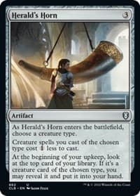 Herald's Horn - Commander Legends: Battle for Baldur's Gate - Magic: The Gathering card