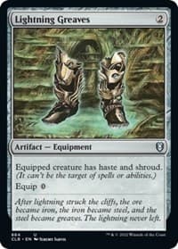 Lightning Greaves - Commander Legends: Battle for Baldur's Gate - Magic: The Gathering card
