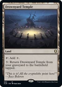 Drownyard Temple - Commander Legends: Battle for Baldur's Gate - Magic: The Gathering card