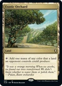 Exotic Orchard - Commander Legends: Battle for Baldur's Gate - Magic: The Gathering card