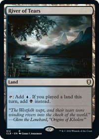 River of Tears - Commander Legends: Battle for Baldur's Gate - Magic: The Gathering card