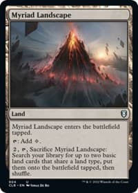 Myriad Landscape - Commander Legends: Battle for Baldur's Gate - Magic: The Gathering card