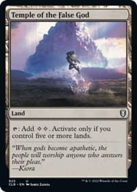 Temple of the False God - Commander Legends: Battle for Baldur's Gate - Magic: The Gathering card