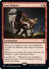 Loot Dispute - Commander Legends: Battle for Baldur's Gate - Magic: The Gathering card