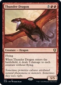 Thunder Dragon - Commander Legends: Battle for Baldur's Gate - Magic: The Gathering card