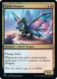 Sprite Dragon - Commander Legends: Battle for Baldur's Gate - Magic: The Gathering card