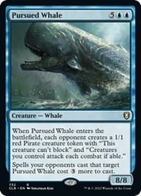 Pursued Whale - Commander Legends: Battle for Baldur's Gate - Magic: The Gathering card