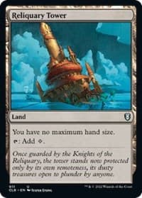 Reliquary Tower - Commander Legends: Battle for Baldur's Gate - Magic: The Gathering card