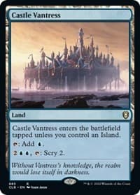 Castle Vantress - Commander Legends: Battle for Baldur's Gate - Magic: The Gathering card