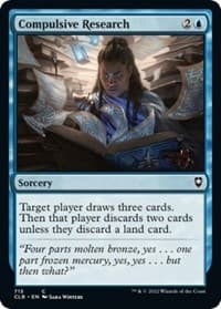 Compulsive Research - Commander Legends: Battle for Baldur's Gate - Magic: The Gathering card