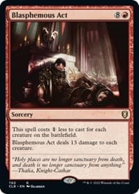 Blasphemous Act - Commander Legends: Battle for Baldur's Gate - Magic: The Gathering card