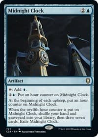 Midnight Clock - Commander Legends: Battle for Baldur's Gate - Magic: The Gathering card