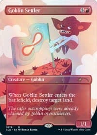 Goblin Settler - Secret Lair Drop Series - Magic: The Gathering card