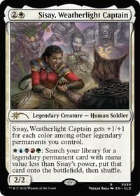 Sisay, Weatherlight Captain - Secret Lair Drop Series - Magic: The Gathering card