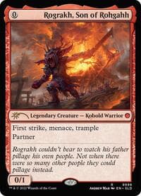 Rograkh, Son of Rohgahh - Secret Lair Drop Series - Magic: The Gathering card