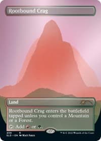 Rootbound Crag - Secret Lair Drop Series - Magic: The Gathering card