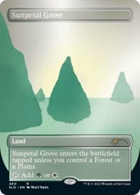 Sunpetal Grove - Secret Lair Drop Series - Magic: The Gathering card