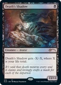 Death's Shadow - Secret Lair Drop Series - Magic: The Gathering card