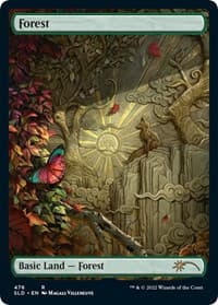 Forest (476) - Secret Lair Drop Series - Magic: The Gathering card