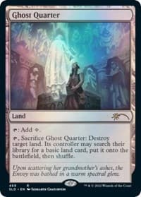 Ghost Quarter (468) - Secret Lair Drop Series - Magic: The Gathering card