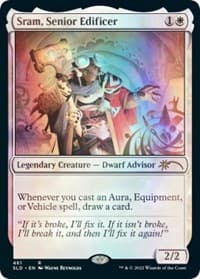 Sram, Senior Edificer - Secret Lair Drop Series - Magic: The Gathering card