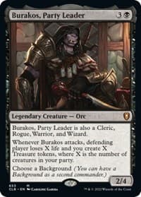 Burakos, Party Leader - Commander Legends: Battle for Baldur's Gate - Magic: The Gathering card