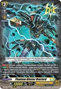 Phantom Blaster Overlord - D-BT05: Triumphant Return of the Brave Heroes - Cardfight Vanguard card