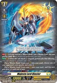 Majesty Lord Blaster - D-BT05: Triumphant Return of the Brave Heroes - Cardfight Vanguard card