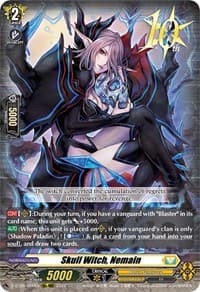 Skull Witch, Nemain - D-BT05: Triumphant Return of the Brave Heroes - Cardfight Vanguard card