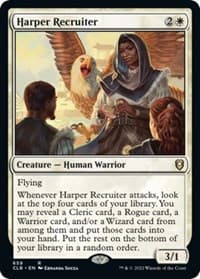 Harper Recruiter - Commander Legends: Battle for Baldur's Gate - Magic: The Gathering card