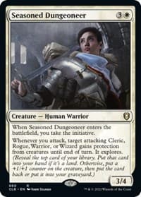 Seasoned Dungeoneer - Commander Legends: Battle for Baldur's Gate - Magic: The Gathering card