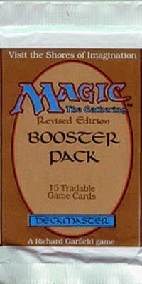 Revised Edition - Booster Pack - Revised Edition - Magic: The Gathering card