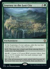 Journey to the Lost City - Commander Legends: Battle for Baldur's Gate - Magic: The Gathering card