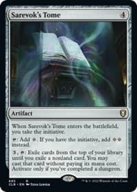 Sarevok's Tome - Commander Legends: Battle for Baldur's Gate - Magic: The Gathering card