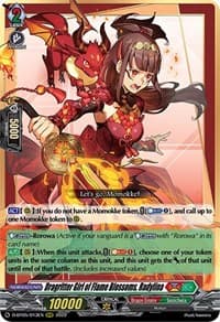 Dragritter Girl of Flame Blossoms, Radylina - D-BT05: Triumphant Return of the Brave Heroes - Cardfight Vanguard card