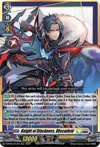 Knight of Blackness, Obscudeid - D-BT05: Triumphant Return of the Brave Heroes - Cardfight Vanguard card