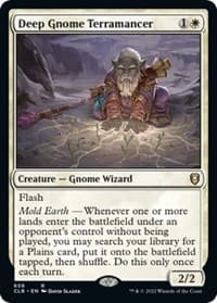Deep Gnome Terramancer - Commander Legends: Battle for Baldur's Gate - Magic: The Gathering card