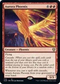 Aurora Phoenix - Commander Legends: Battle for Baldur's Gate - Magic: The Gathering card