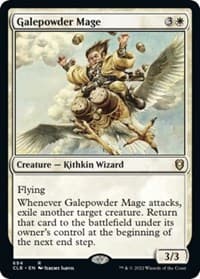 Galepowder Mage - Commander Legends: Battle for Baldur's Gate - Magic: The Gathering card