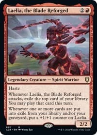 Laelia, the Blade Reforged - Commander Legends: Battle for Baldur's Gate - Magic: The Gathering card