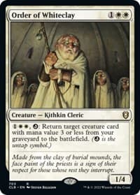 Order of Whiteclay - Commander Legends: Battle for Baldur's Gate - Magic: The Gathering card