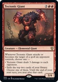 Tectonic Giant - Commander Legends: Battle for Baldur's Gate - Magic: The Gathering card