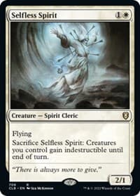 Selfless Spirit - Commander Legends: Battle for Baldur's Gate - Magic: The Gathering card
