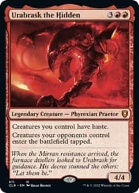 Urabrask the Hidden - Commander Legends: Battle for Baldur's Gate - Magic: The Gathering card