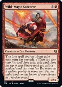 Wild-Magic Sorcerer - Commander Legends: Battle for Baldur's Gate - Magic: The Gathering card