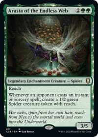 Arasta of the Endless Web - Commander Legends: Battle for Baldur's Gate - Magic: The Gathering card
