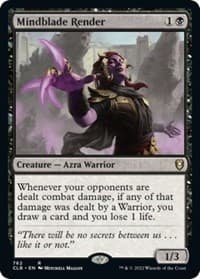 Mindblade Render - Commander Legends: Battle for Baldur's Gate - Magic: The Gathering card