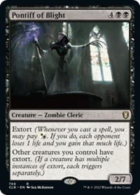 Pontiff of Blight - Commander Legends: Battle for Baldur's Gate - Magic: The Gathering card